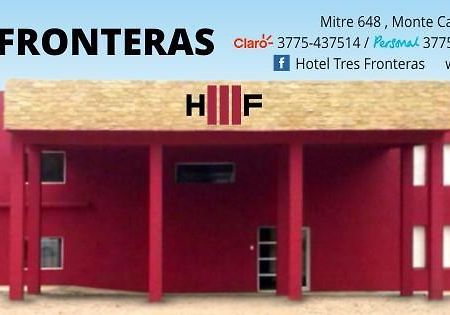 Hotel Tres Fronteras Monte Caseros Zewnętrze zdjęcie